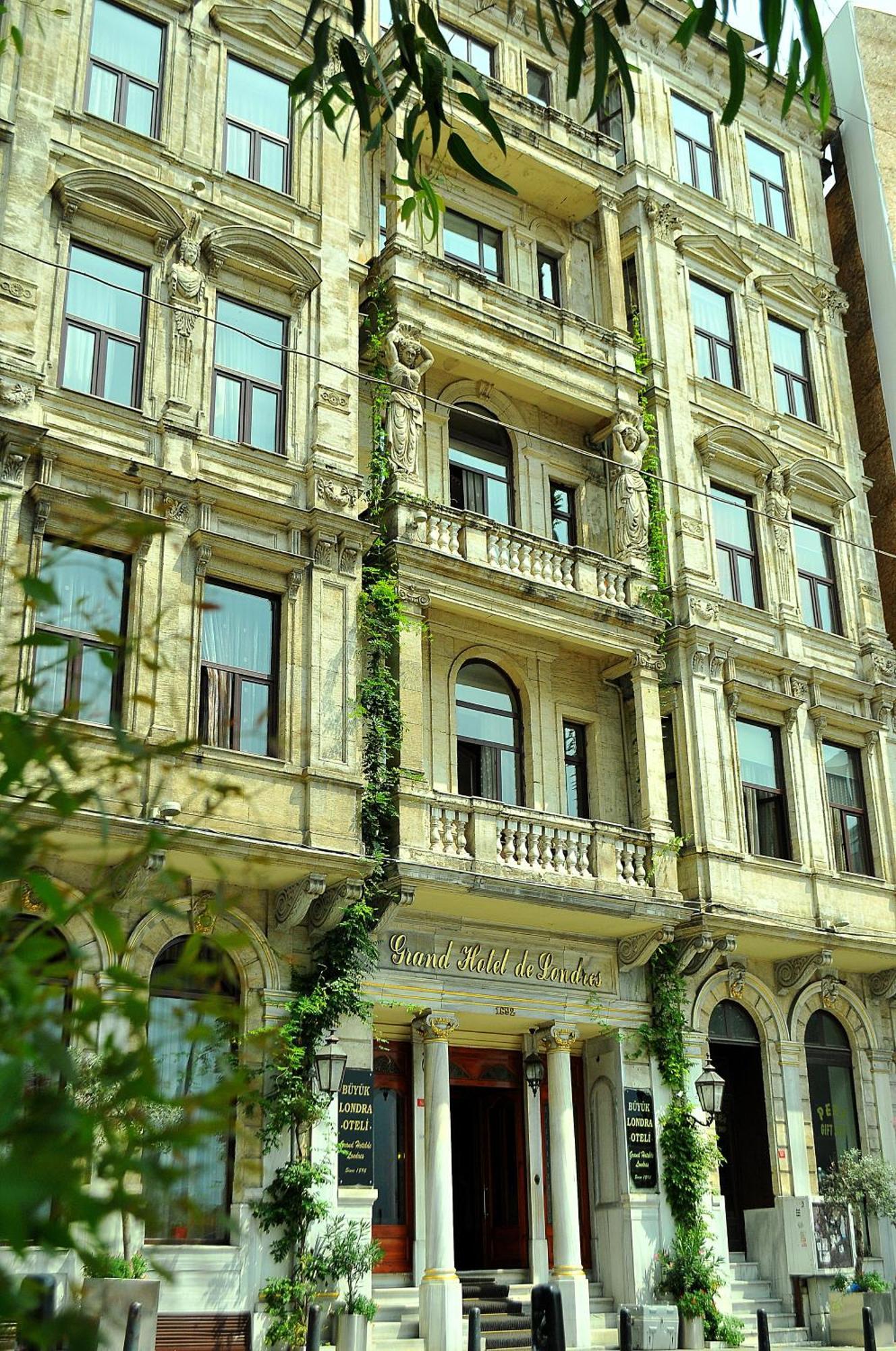 Grand Hotel De Londres Стамбул Екстер'єр фото