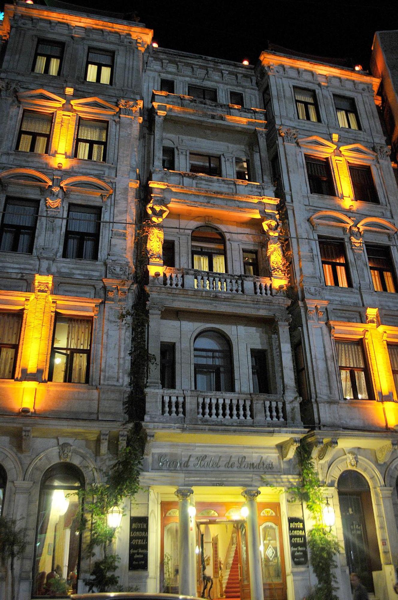 Grand Hotel De Londres Стамбул Екстер'єр фото